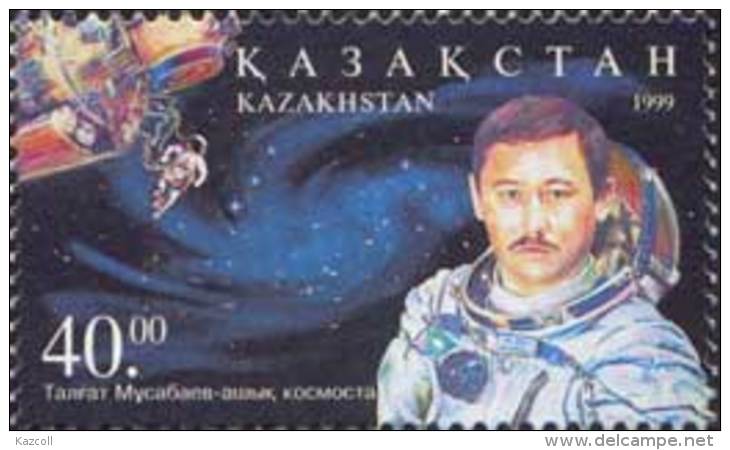 Kazakhstan 1999. Cosmonauts Of Kazakhstan. Talgat Musabaev. Mi. #273 MNH - Kazakhstan