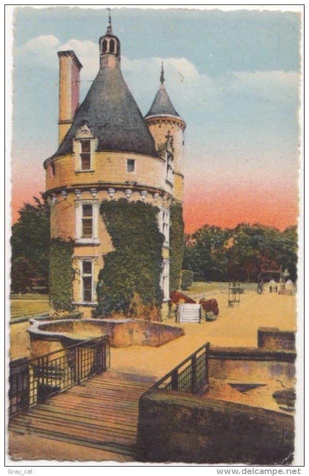 France, CHENONCEAUX, Le Chateau, La Tour Des Marques, Unused Postcard [18614] - Chenonceaux