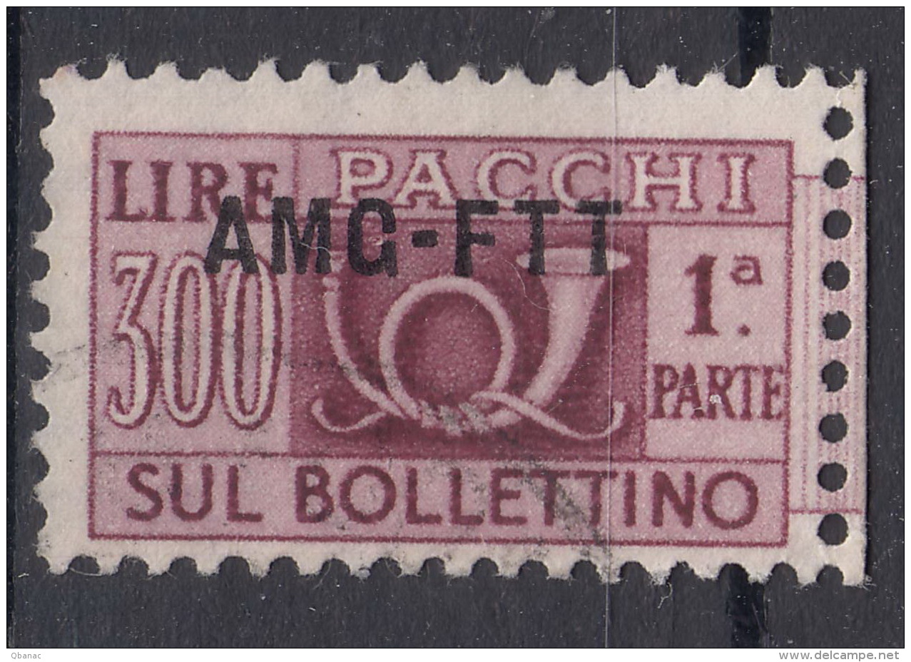 Italy Trieste Zone A AMG-FTT 1949 Porto Sassone#24 Used - Afgestempeld