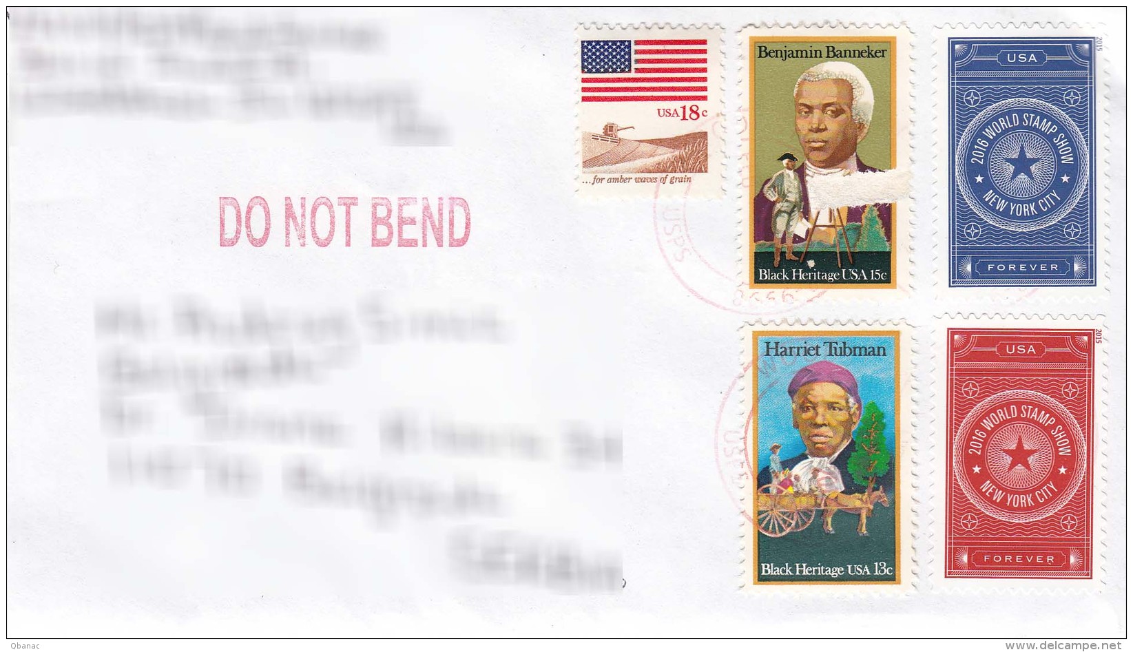 USA Modern Cover To Serbia - Storia Postale