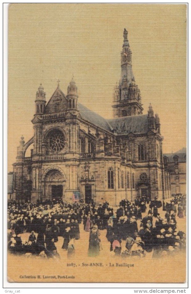 France, Ste-ANNE, La Basilique, Used Postcard [18625] - Sainte Anne D'Auray