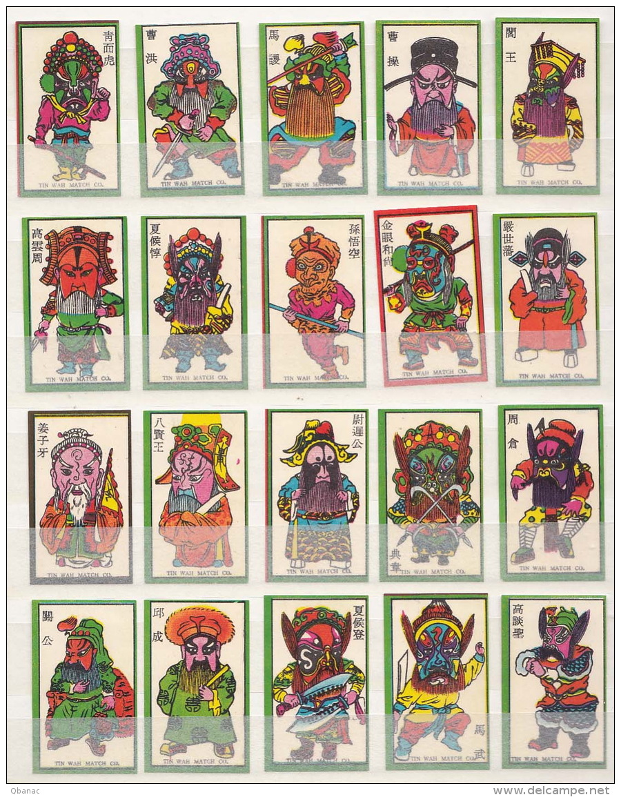 China Matchbox Labels Awesome Pieces - Luciferdozen - Etiketten