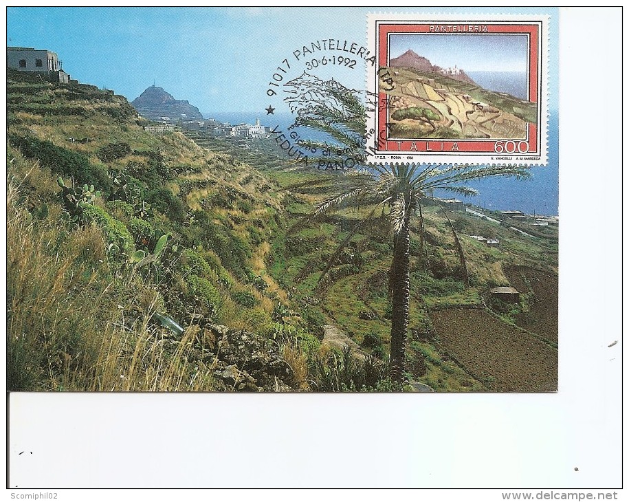 Italie -Pantelleria ( CM De 1992 à Voir) - Cartoline Maximum