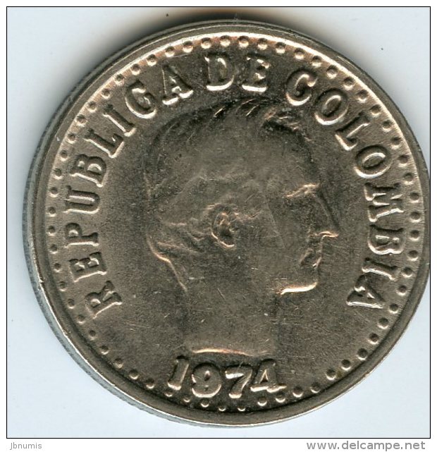 Colombie Colombia 20 Centavos 1974 KM 246.1 - Colombia