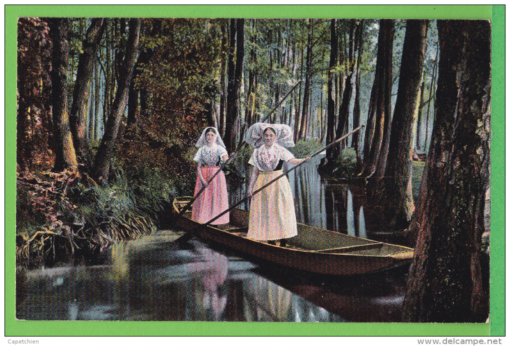 IM SPREEWALD / LÜBBENAUER BÜRGERWALD / WOTSCHOFSKA ... Carte Vierge - Luebben (Spreewald)