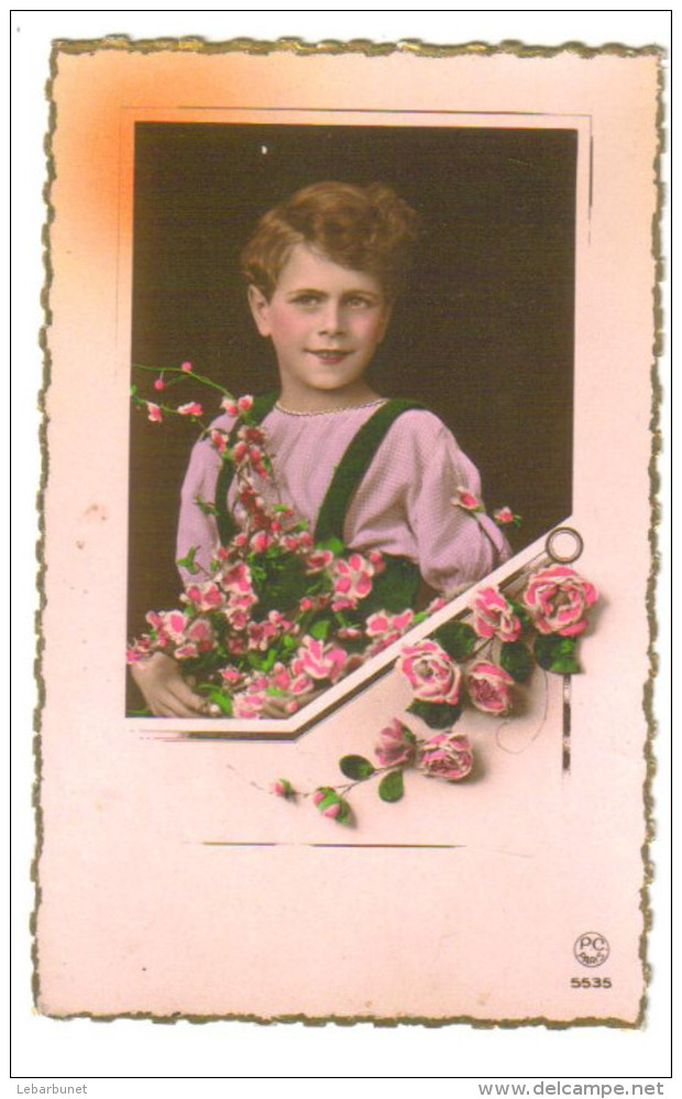 Carte Postale Ancienne Fantaisie Enfant - Portraits