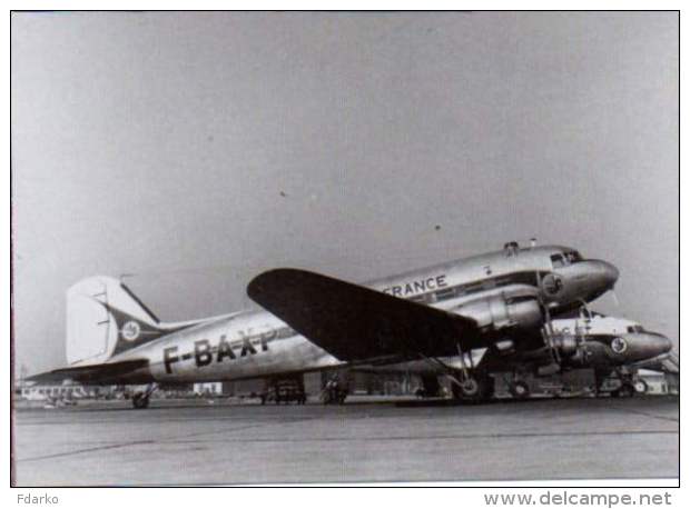 Douglas DC-3 Air France Airlines DC 3 Aviation - 1946-....: Ere Moderne