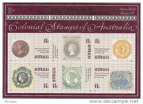 Australia 1990 150th Anniversary Stamp"London 90"   Miniature Sheet MNH - Neufs