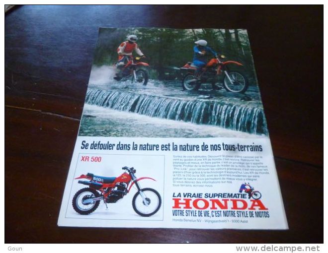 CB10LC163 Programme Grand Prix Motocross Citadelle Namur 1981 Moto Cross - Motorräder