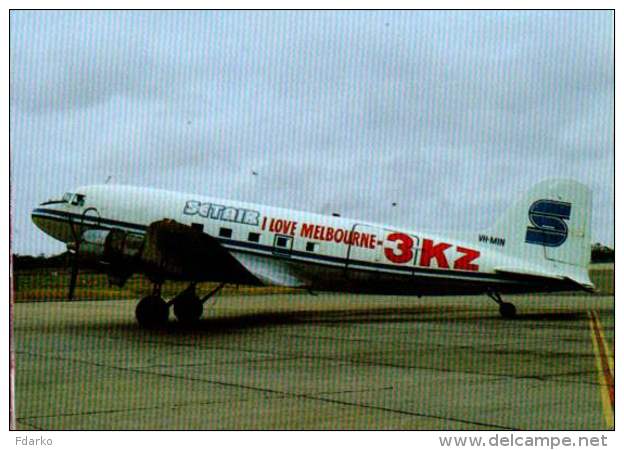 Douglas DC-3 Setair Airways Airlines DC 3 Aviation Set Air Melbourne - 1919-1938: Between Wars