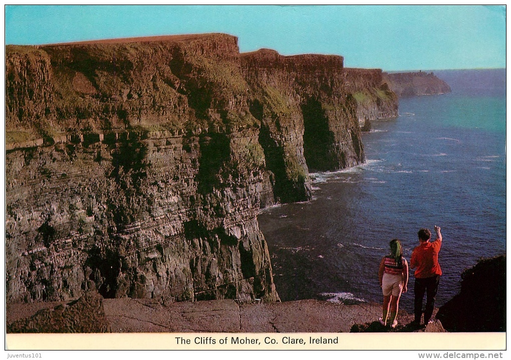 CPSM Ireland-The Cliffs Of Moher,Clare      L2170 - Clare