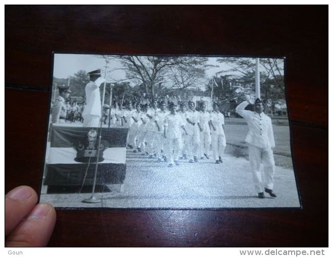 BC5-3-1 LC163 Carte Photo Malaysia Défilé Militaire Kota Tinggi District Officer 1961 - Malaysia