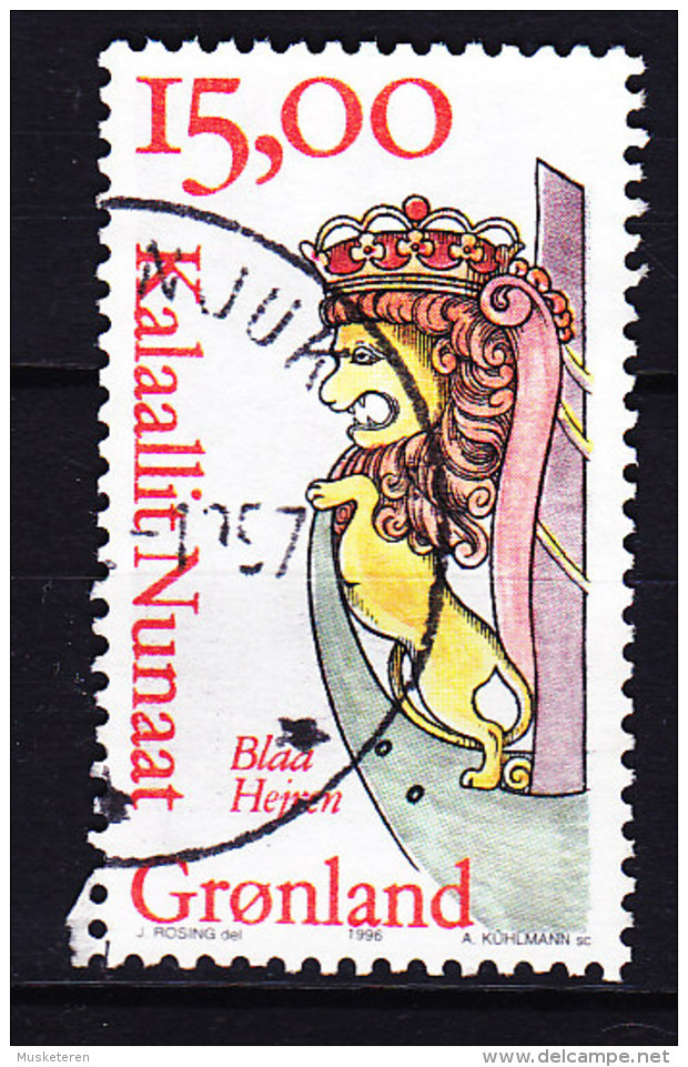 Greenland 1996 Mi. 294     15.00 Kr Galionsfigur "Blaa Heiren" - Used Stamps