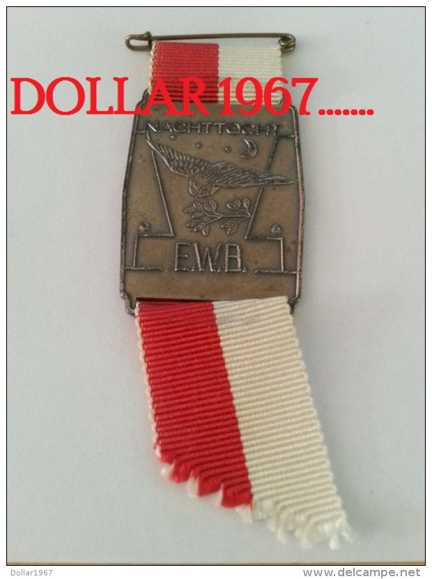 Medaille :  Nachttocht E.W.B Enschede + 1955  - Netherlands - Sonstige & Ohne Zuordnung