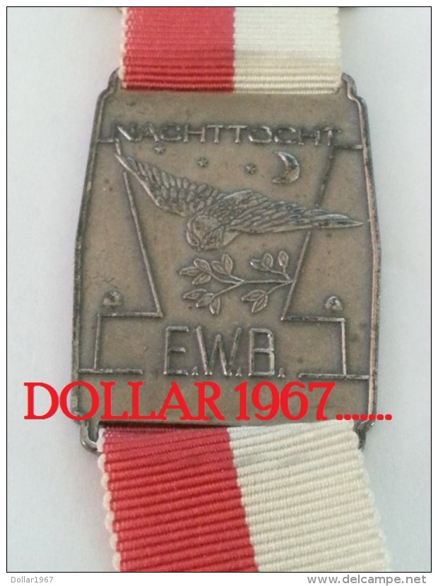 Medaille :  Nachttocht E.W.B Enschede + 1955  - Netherlands - Sonstige & Ohne Zuordnung