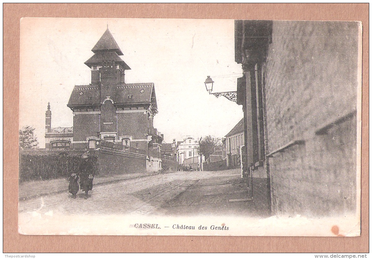 PASSED BY CENSOR No.505 ? MILITARY POSTMARK Field Post Office ? CASSEL Château Des Genêts Achat Immédiat - Cassel