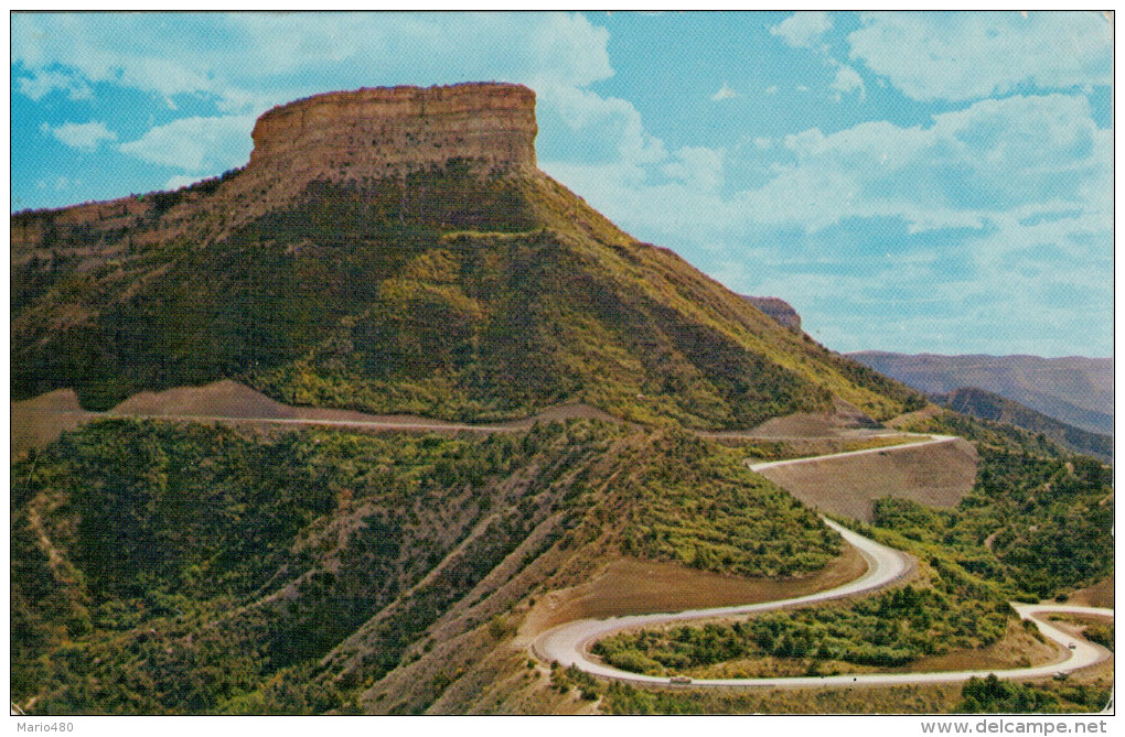 POINT  LOOKOUT  MESA  VERDE  NATIONAL  PARK   (VIAGGIATA) - Mesa Verde