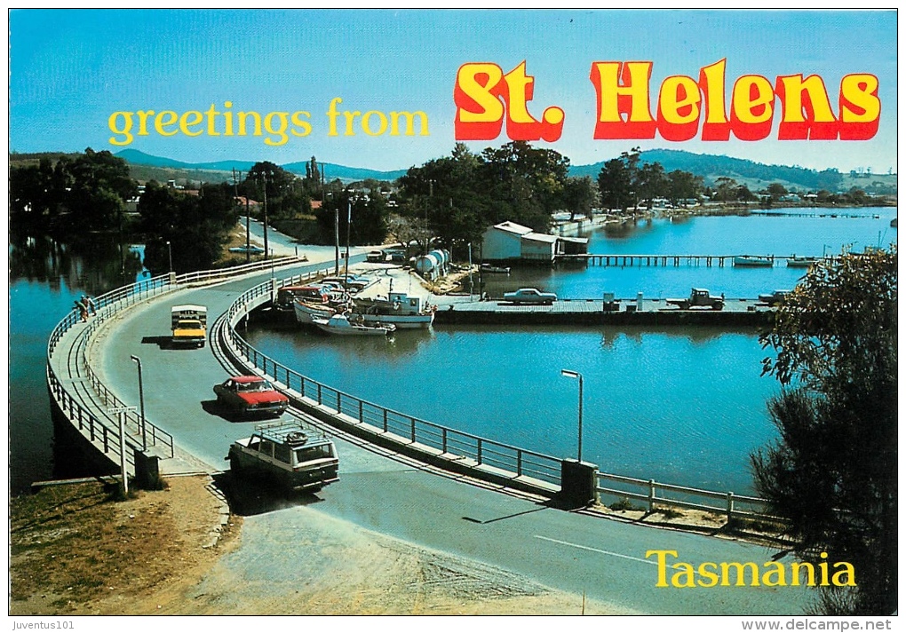 CPSM Australia-Greetings From St Helens    L2171 - Autres & Non Classés