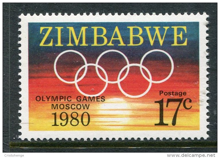 Zimbabwe 1980 Olympic Games MNH - Zimbabwe (1980-...)