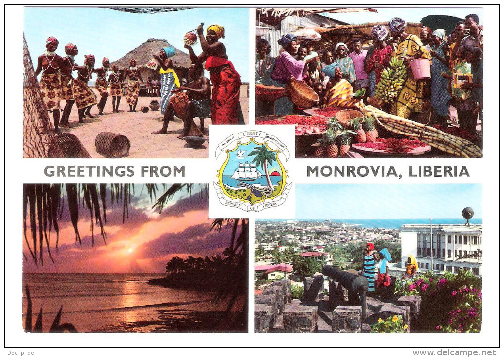 Liberia - Monrovia - Views - Nude Dancing Girls - Femme - Liberia