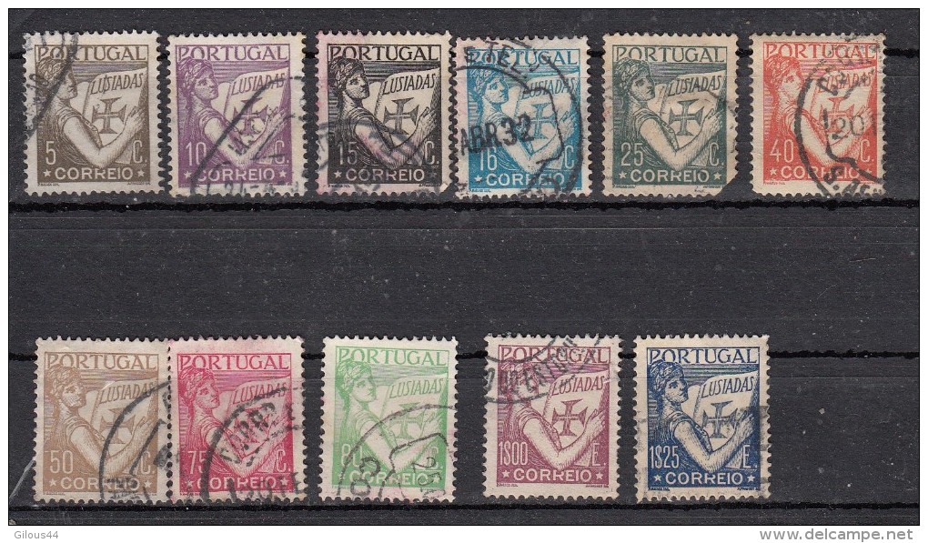 Portugal   Les Lusiades  11 Valeurs - Used Stamps