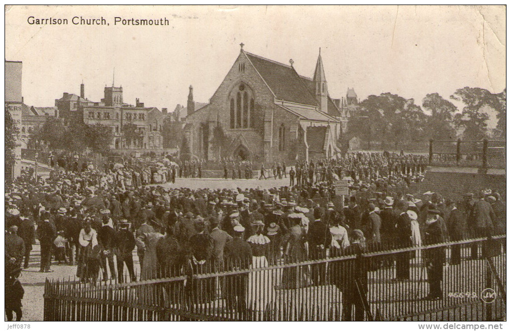 ROYAUME UNI - ANGLETERRE - HAMPSHIRE - Porthsmouth - Garrison Church - Très Bon état - 2 Scans - Portsmouth