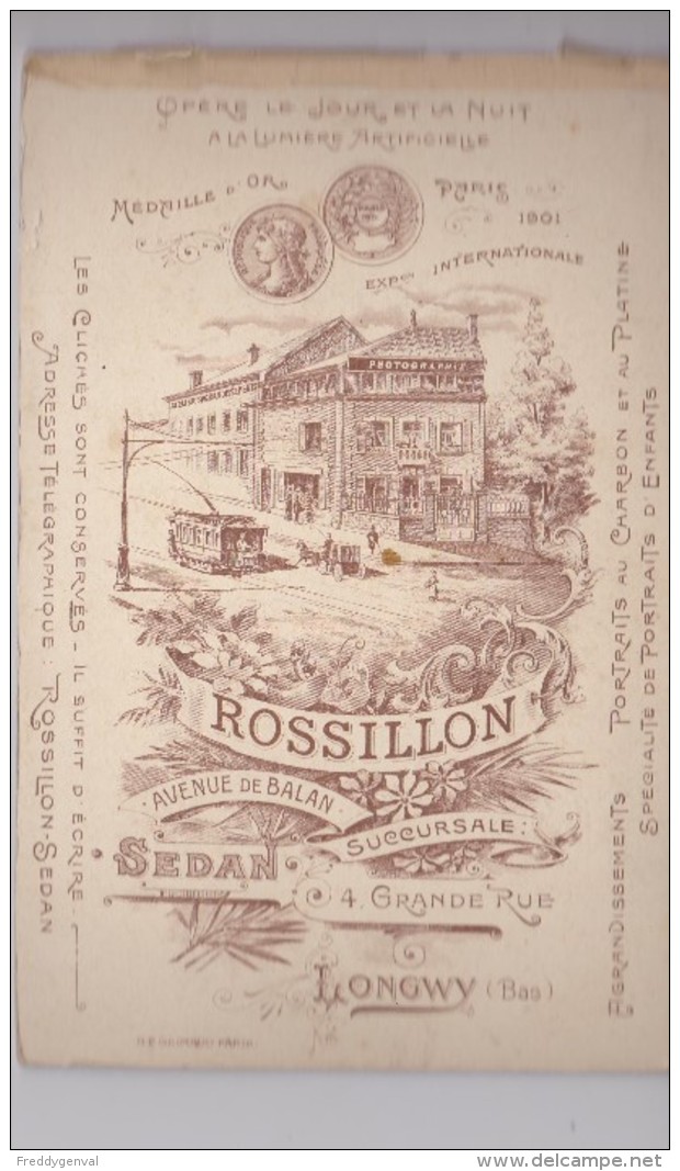 SEDAN  PHOTOGRAPHE ROSSILLON - Publicités