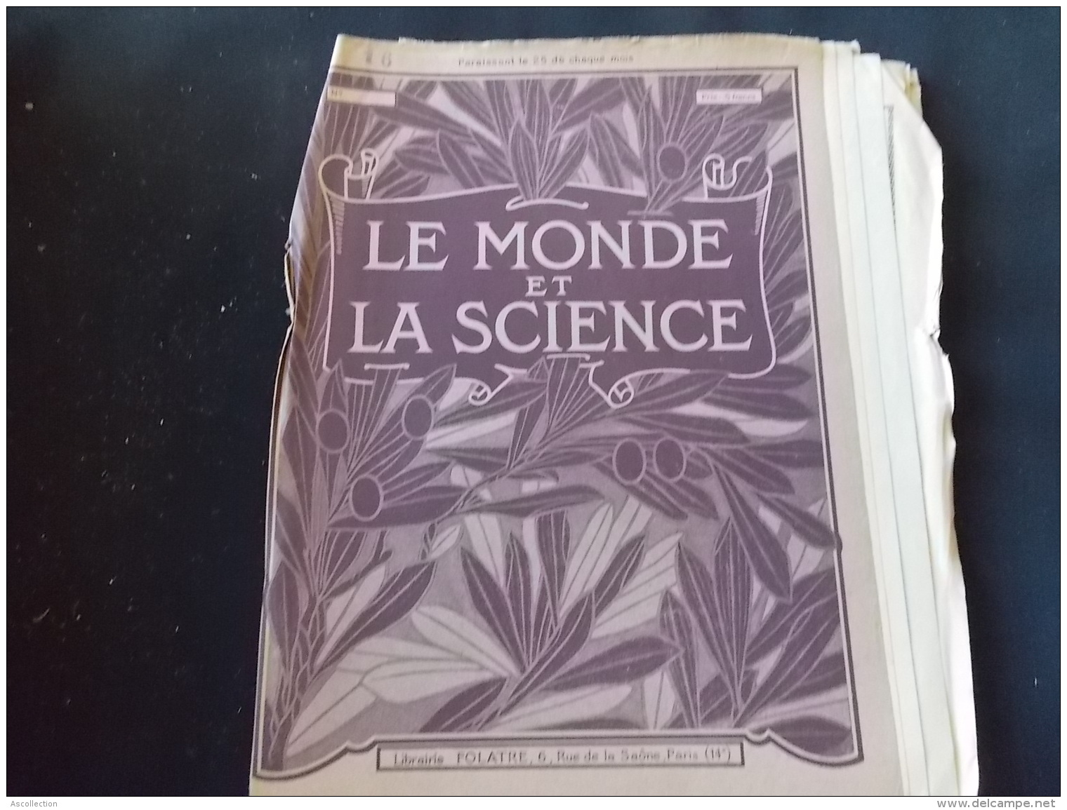 Le Monde Et La Science N 16 Chauffage Confiserie Bonbons " Conrère Bonbons De Tours Caramels Nougats " - Encyclopédies