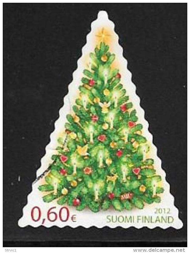 Finland, Scott # 1418 Used Christmas Tree, 2012 - Used Stamps