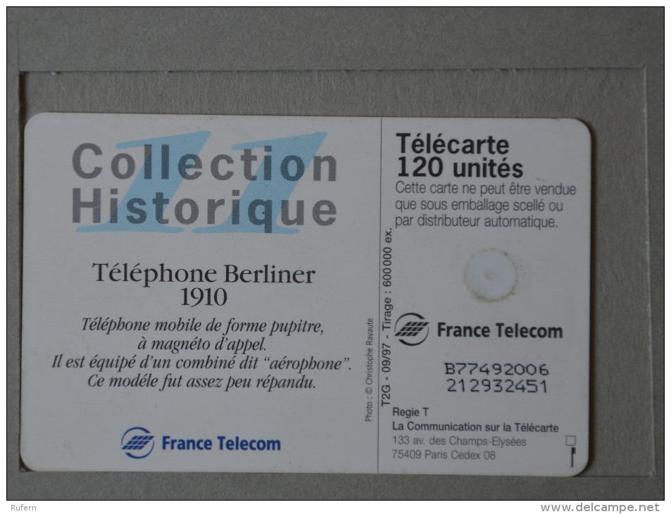 FRANCE    - TELECARTE - CREDIFONE - CALLCARD - TELEFONKARTE   2 SCANS - (Nº15735) - 120 Units