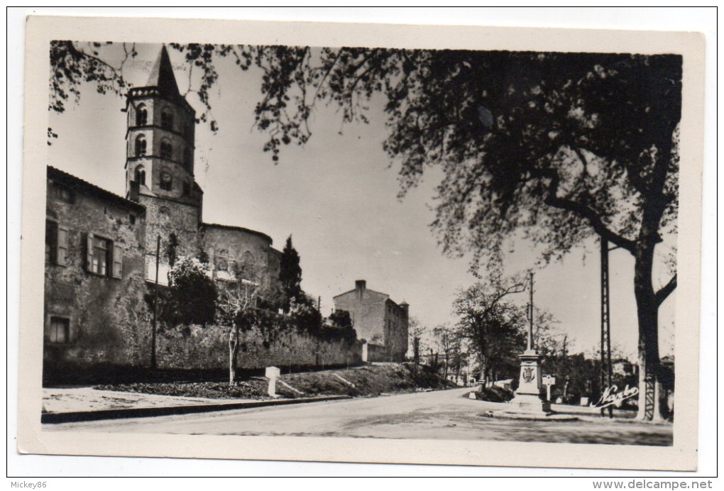 LABRUGUIERE--1952--L'église (monument à Droite) Cpsm 14 X 9 N° 1  éd Narbo--cachet - Labruguière