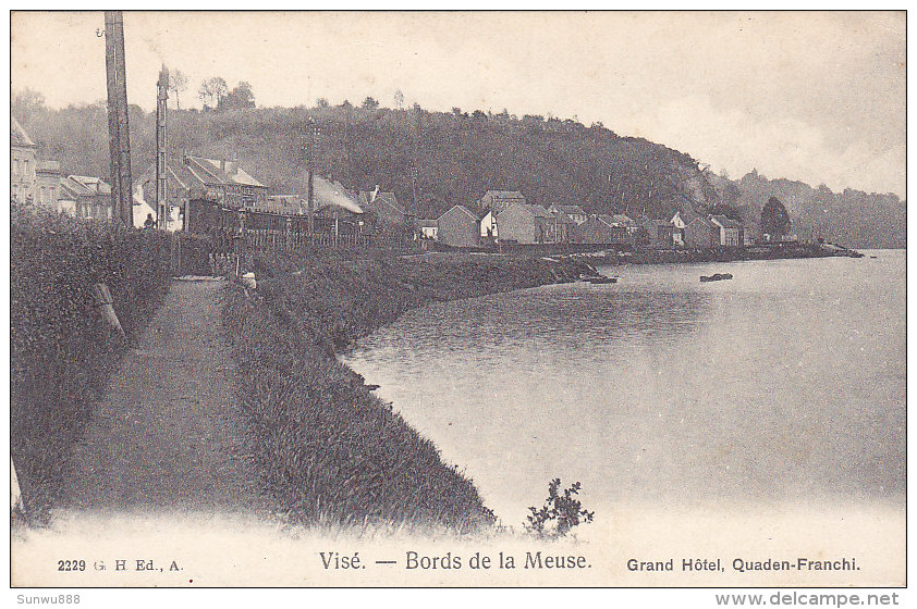 Visé - Bords De La Meuse - Grand Hôtel Quaden-Franchi (1908) - Visé