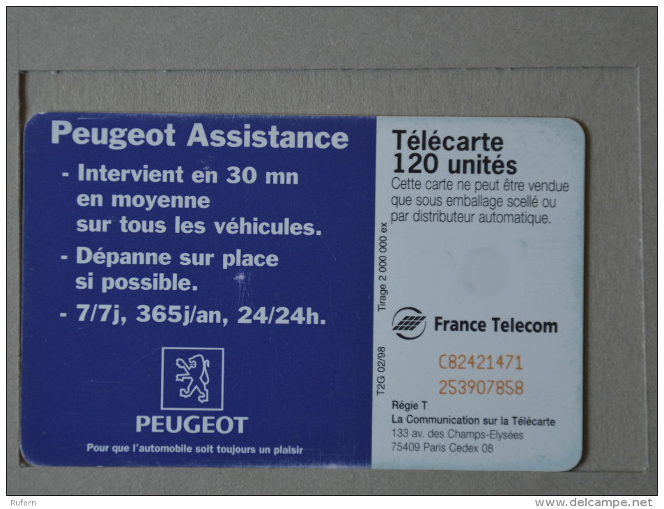 FRANCE    - TELECARTE - CREDIFONE - CALLCARD - TELEFONKARTE   2 SCANS - (Nº15757) - 120 Units