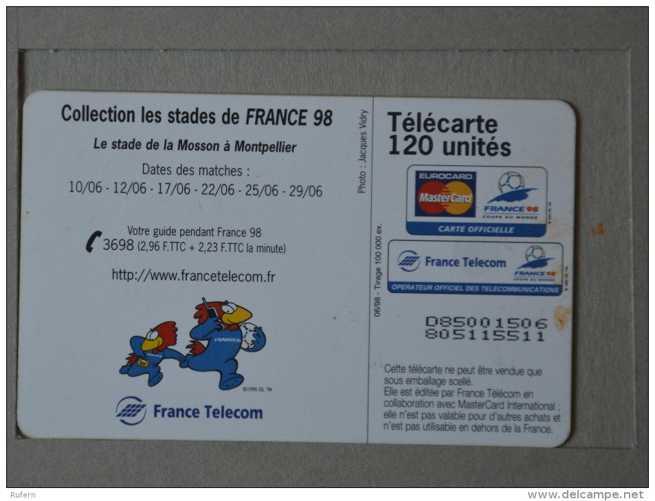 FRANCE    - TELECARTE - CREDIFONE - CALLCARD - TELEFONKARTE   2 SCANS - (Nº15769) - 120 Units