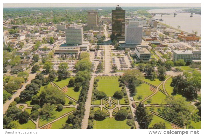 Louisiana Baton Rouge South View From The Louisiana Capitol Building - Baton Rouge