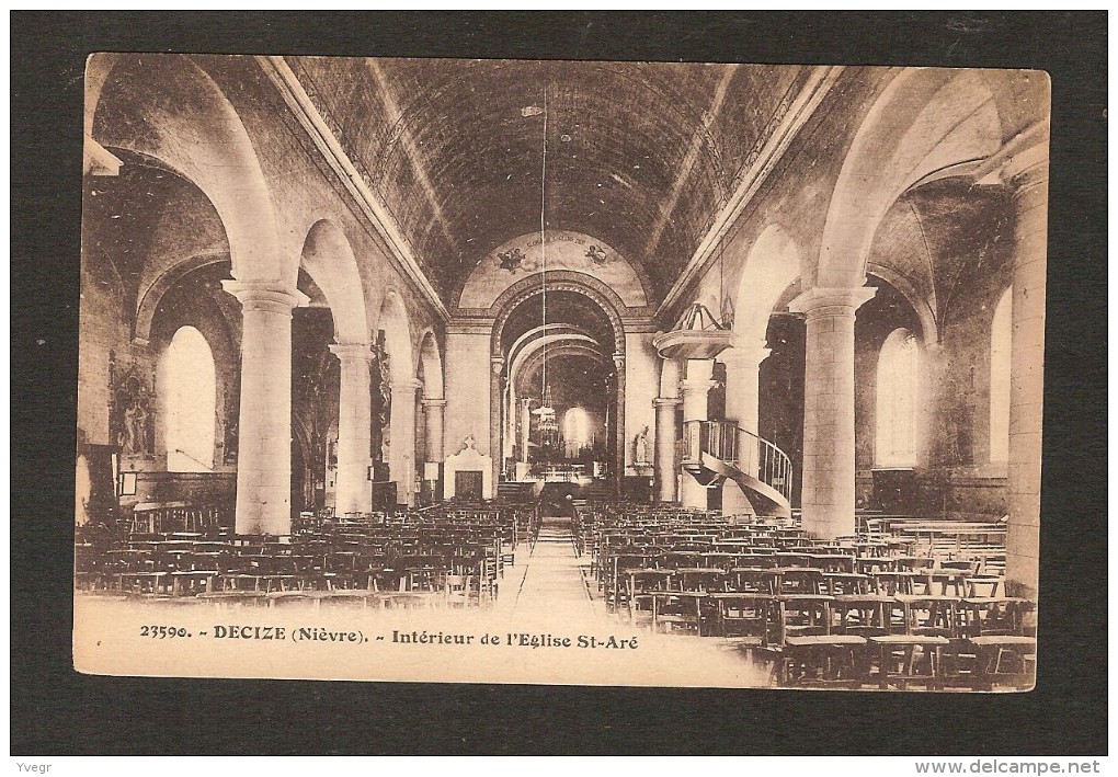 DECIZE ( Nièvre ) - Intérieur De L´Eglise - Decize