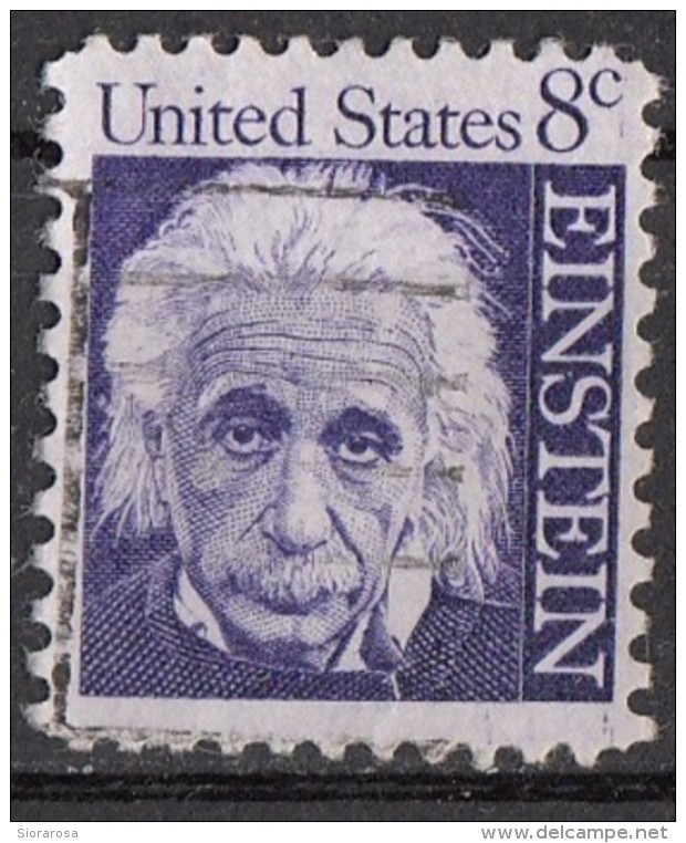 1285 Stati Uniti 1965  Albert Einstein USA Usato Used - Albert Einstein