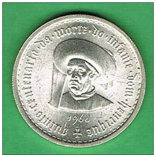 A780 Portugal 10 Escudos 1960 PLATA 12,5g .680 - Portugal