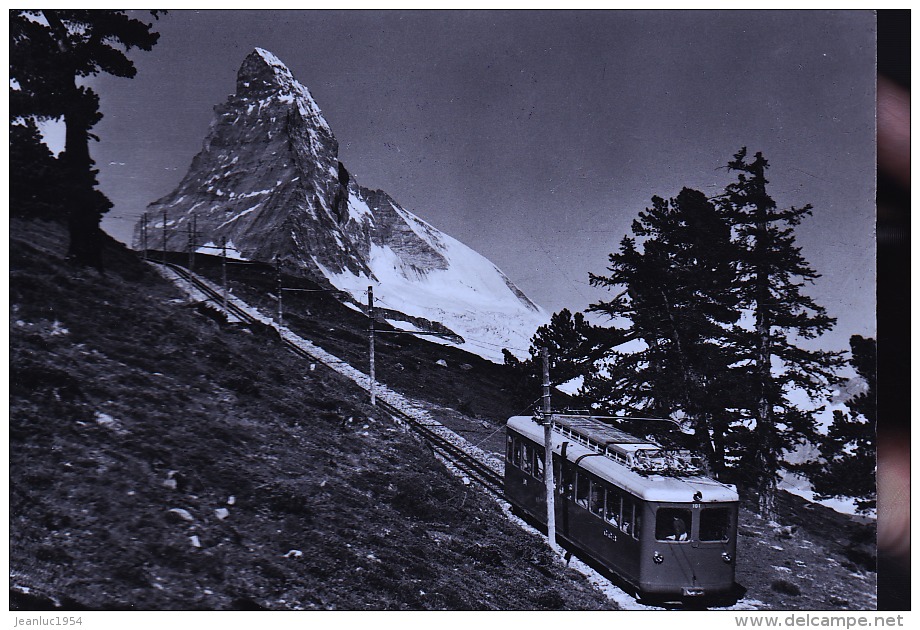 ZERMATT SCHNELLTRIEZBWAG - Matt