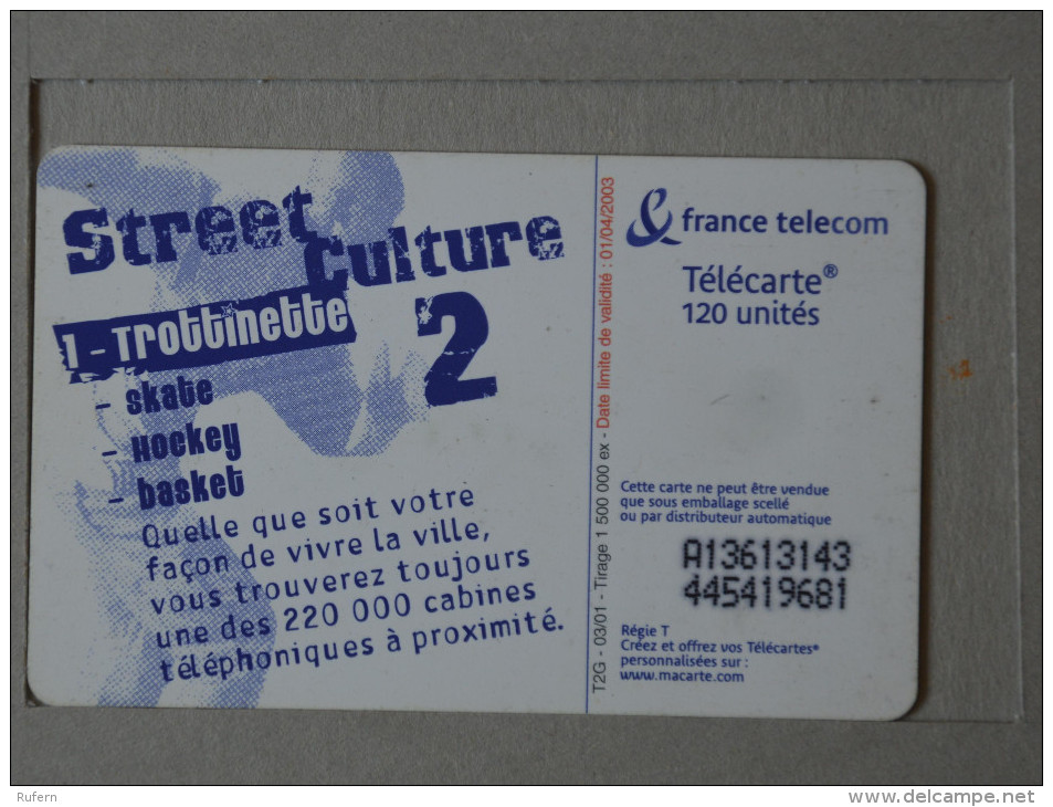 FRANCE    - TELECARTE - CREDIFONE - CALLCARD - TELEFONKARTE   2 SCANS - (Nº15782) - 120 Unidades