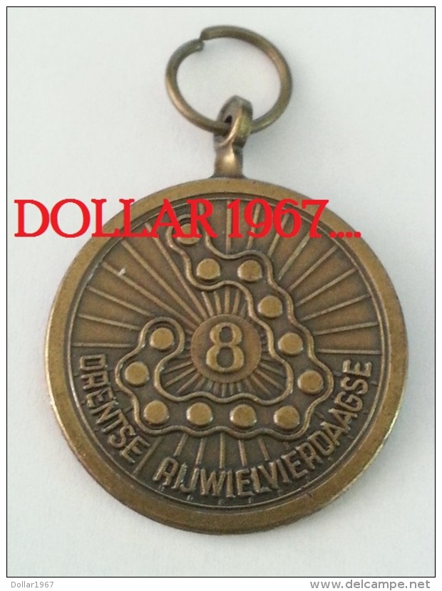 .medal - Medaille - NO  8  Drentse Rijwielvierdaagse - Sonstige & Ohne Zuordnung