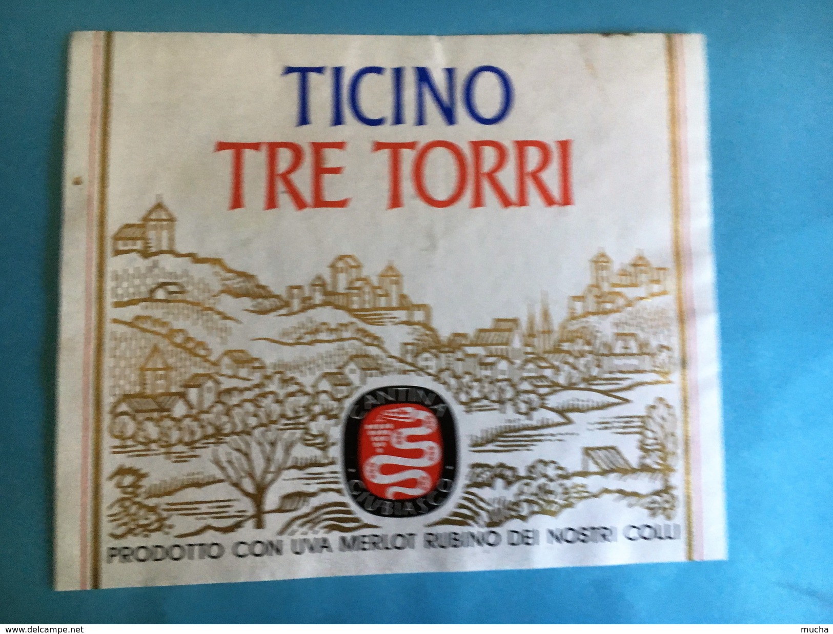 1464- Suisse Tessin  Tre Torri - Autres & Non Classés