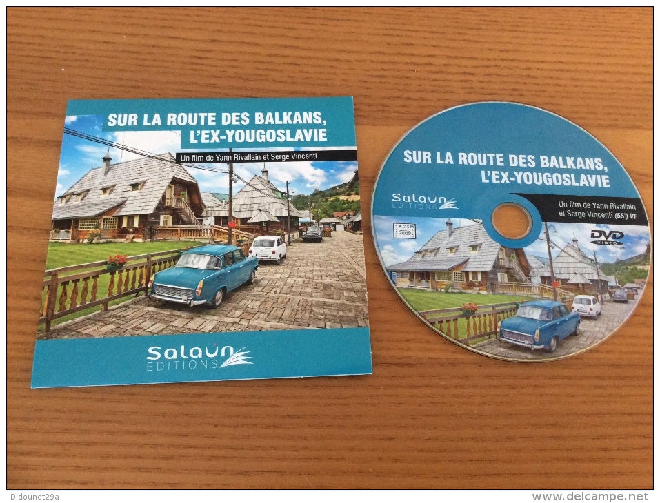 DVD "SUR LA ROUTE DES BALKANS, L'EX-YOUGOSLAVIE - Salaun EDITIONS" Neuf (anciennes Voitures) - DVD