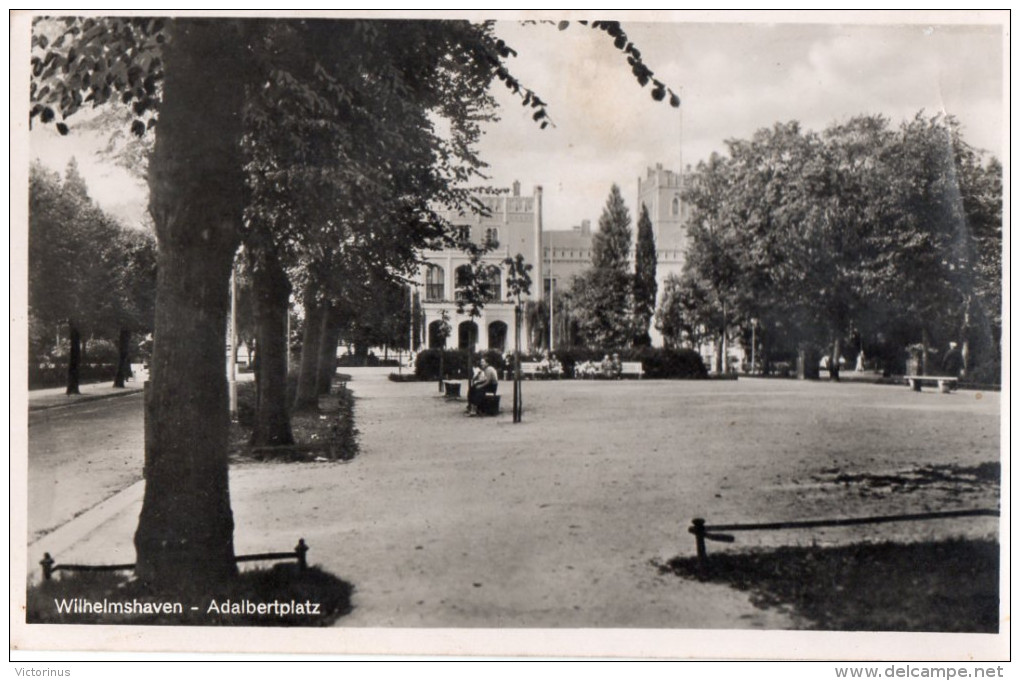 WILHELMSHAVEN  -  ADALBERTPLATZ -  Septembre 1943 - Wilhelmshaven