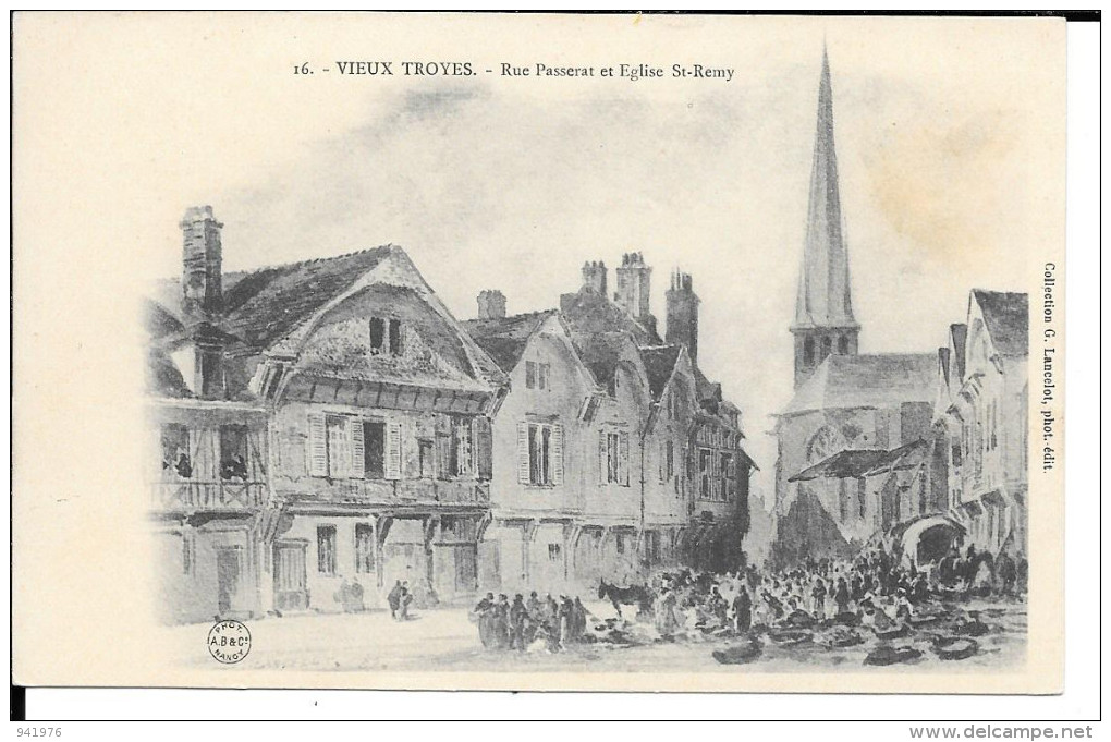 VIEUX TROYES RUE PASSERAT - Troyes