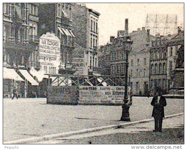 Verviers. Place Du Martyr. Hôtel Aigle Noir. Café Du Musée Spadois. Café Au Cyprès. Aux économes. Ca1900 - Verviers