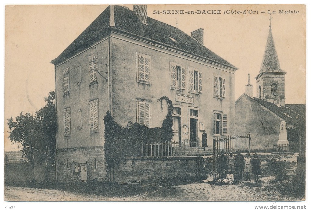 SAINT SEINE EN BACHE - La Mairie - Autres & Non Classés