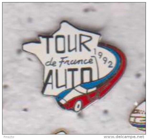 Pin's  TOUR DE FRANCE AUTO 1992 - Rallye