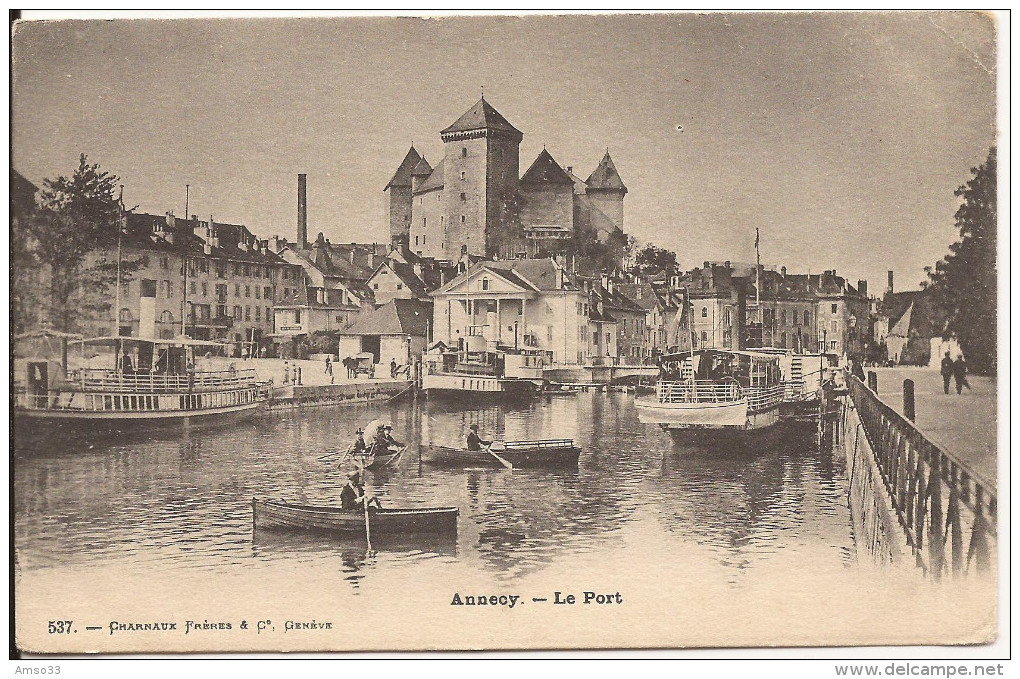 5736. CPA 74 ANNECY. LE PORT - Annecy