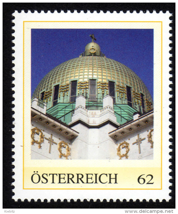 ÖSTERREICH 2011 ** Kuppel Der Kirche Zum Hl. Leopold, Jugendstil Von Otto Wagner 1904/07 - PM Personalisierte Marke MNH - Personalisierte Briefmarken